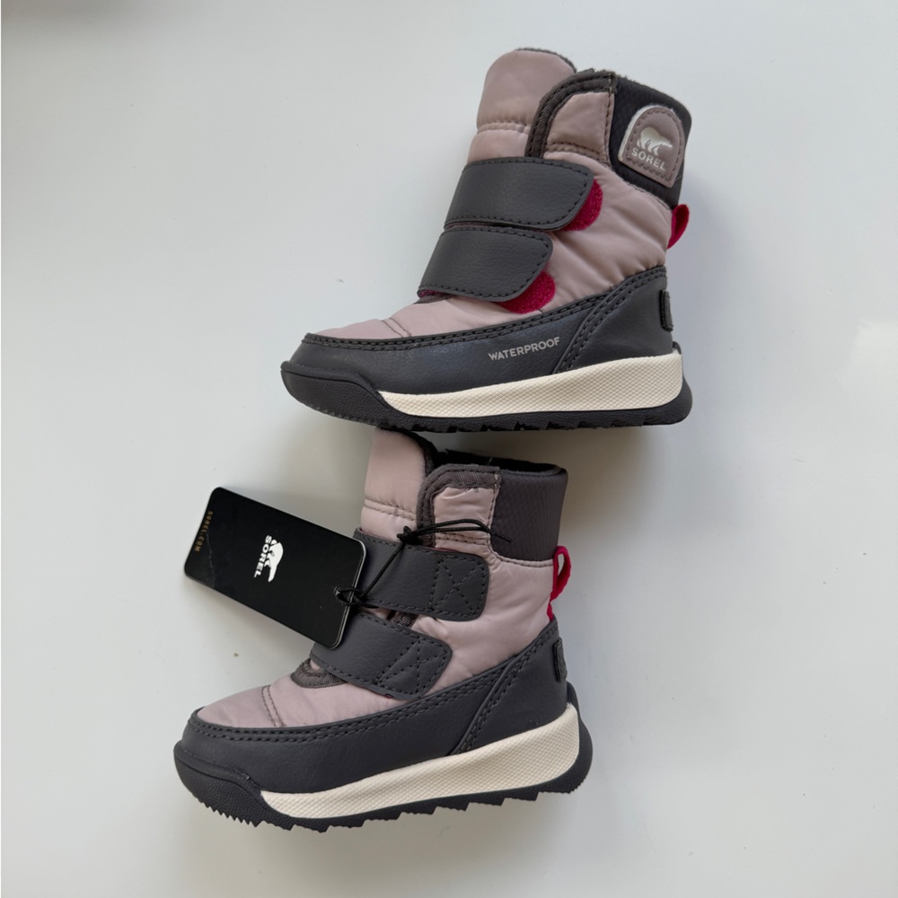 NWT Sorel Whitney II Strap (Toddler) Size 4 M (Vapor/Pulse)